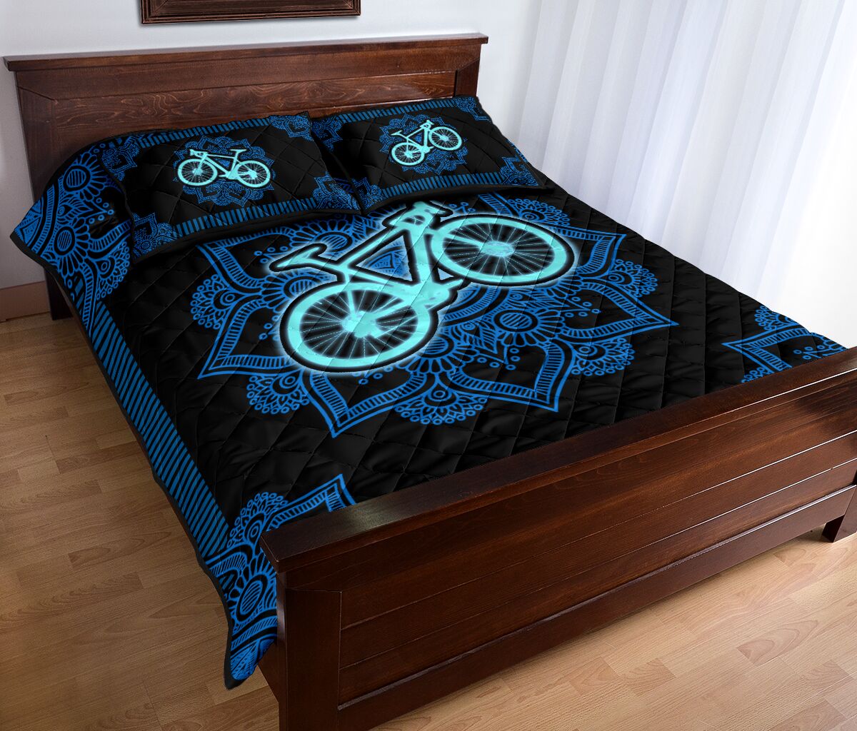 Cycling Light - Love Quilt Bedding Set