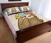 Sloth Quilt Bed Set 85 - Love Quilt Bedding Set