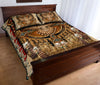 Gold Owl Native American Quilt Bed Set 2- Love Quilt Bedding Set