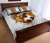 Fox Break Style Quilt Bed Set - Love Quilt Bedding Set