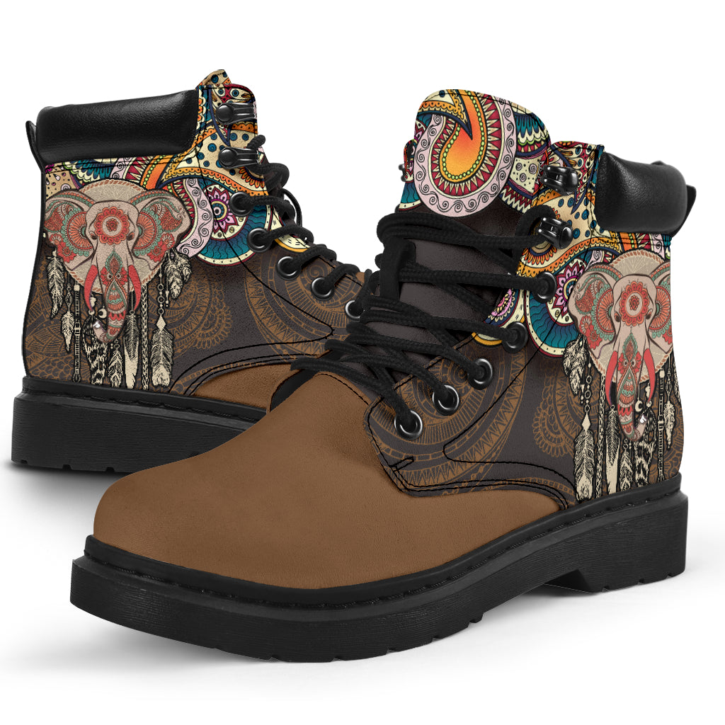 Elephant Henna Paisley Color Asboot - Tl - Love All Season Boots