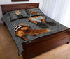 Fox Quilt Bed Set- Gift For Fox Lovers 10 - Love Quilt Bedding Set