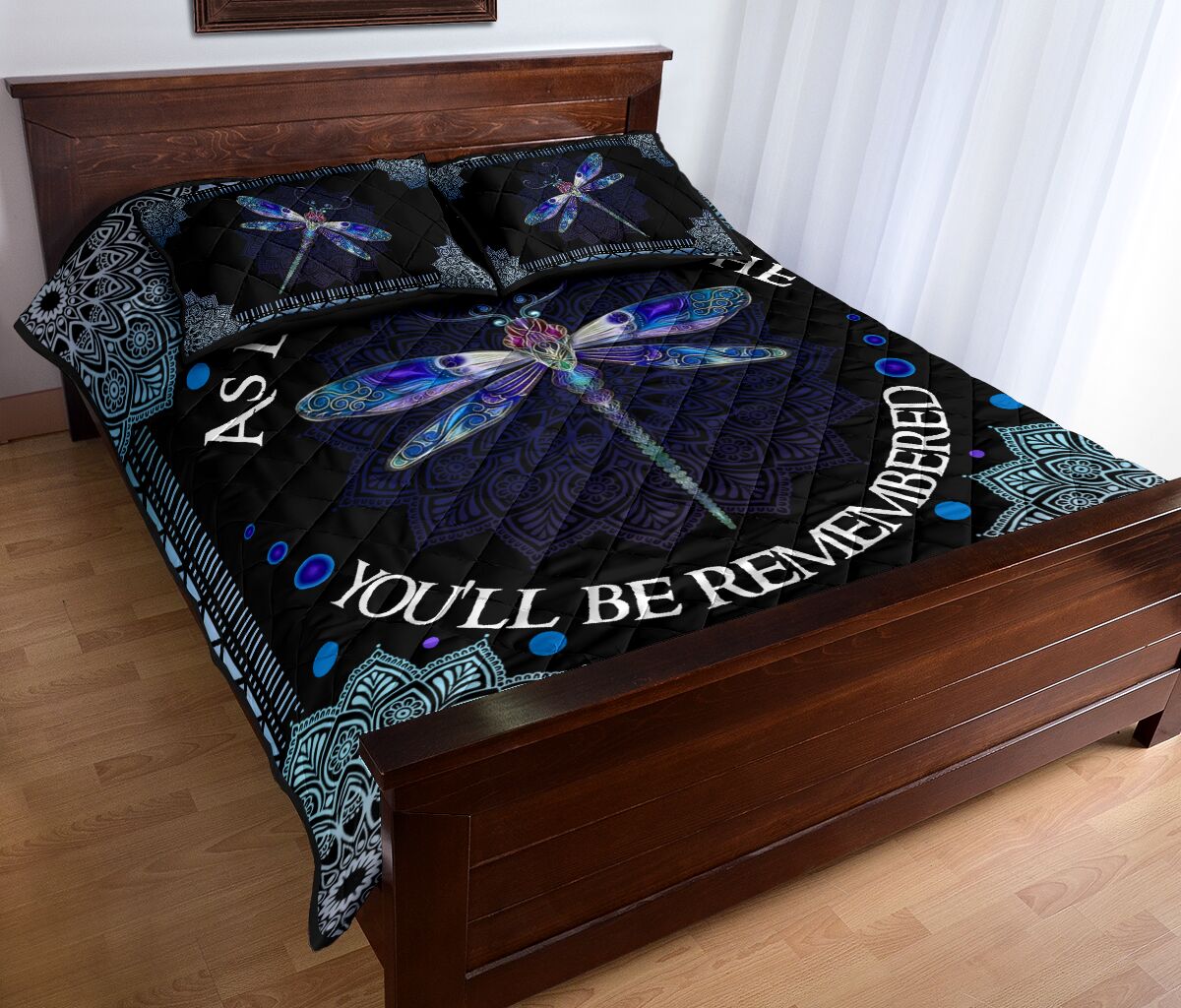 Dragonly Quilt Bed Set - Youll Be Remembered 91 - Love Quilt Bedding Set