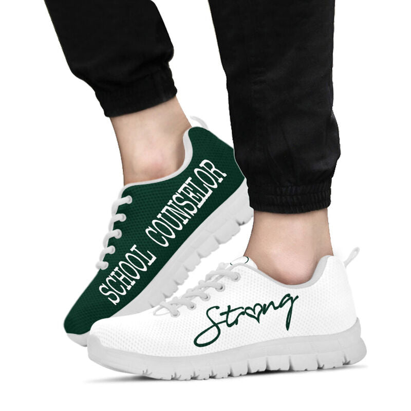 School Counselor Dark Green Shoes Kd Sneakers, Runni- Love Sneakers