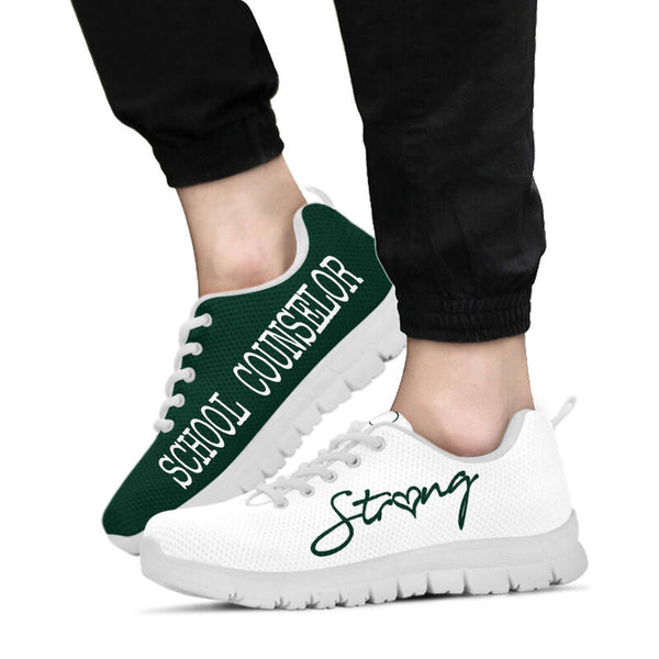 School Counselor Dark Green Shoes Kd Sneakers, Runni- Love Sneakers