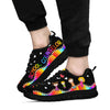 School Counselor Unicorn Black Shoes Sneakers, Runni- Love Sneakers