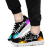 Teacher Art Color White Soles Sneakers, Running Shoes, Shoes For Women, Shoes For Men, Cust- Love Sneakers