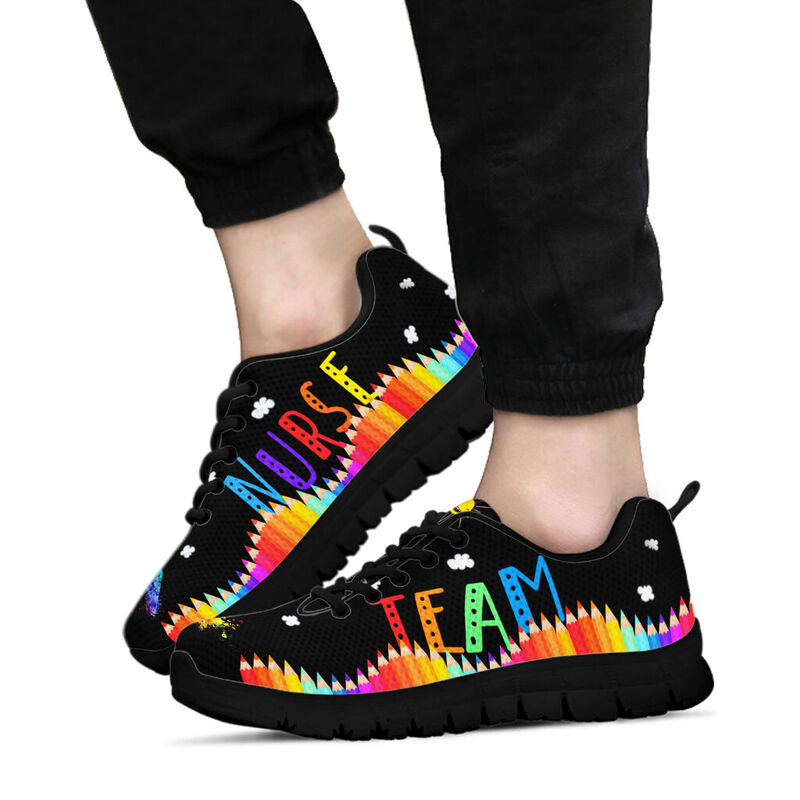 Nurse Team Kd Sneakers, Running Shoes, Shoes For Women, Shoes For Men, Custom Shoes, L- Love Sneakers