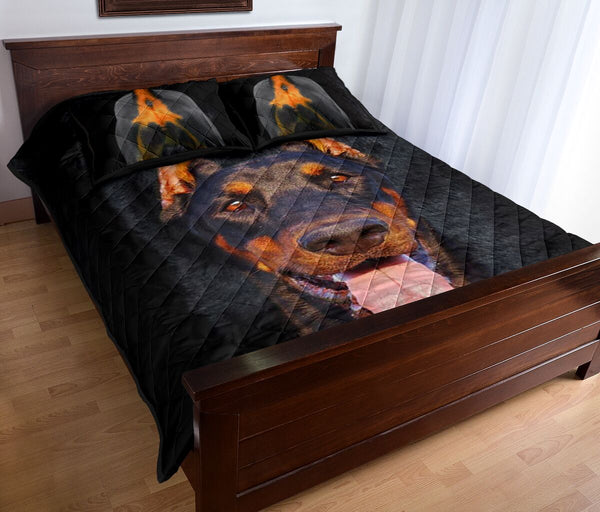Doberman Body - Bed Set - Love Quilt Bedding Set