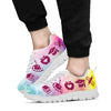 Teacher Flower Vector Sneakers, Running Shoes, Shoes For Women, Shoes For Men, Custom Shoes,- Love Sneakers