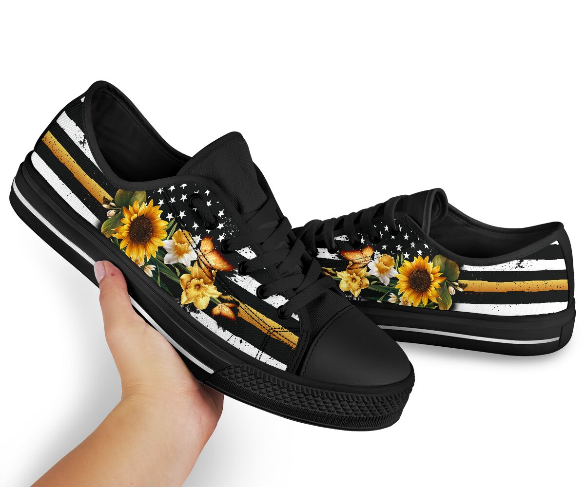 Flower - Low Top Shoe - Love Love Top Shoes