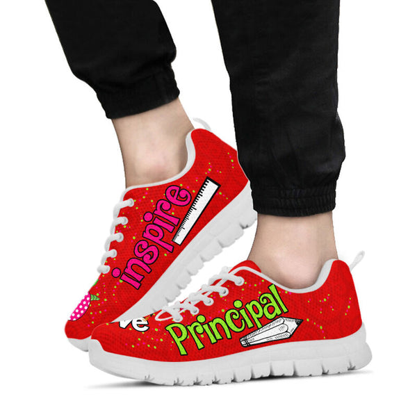 Principal Love Inspire- Red Sneakers, Runni- Love Sneakers