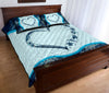 Turtle Heart Colorfull Style Quilt Bed Set - Love Quilt Bedding Set