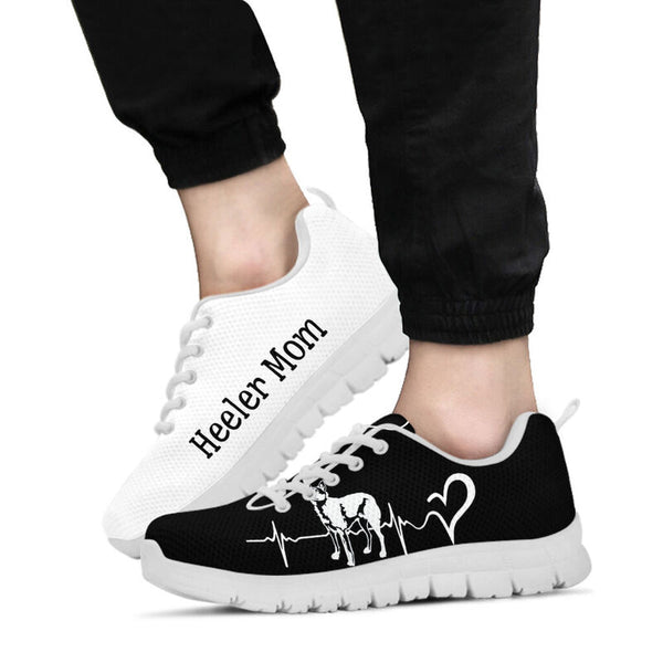 Heeler Mom Sneakers, Runni- Love Sneakers