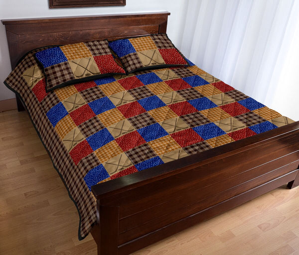 Hockey Square - Bed Set - Love Quilt Bedding Set