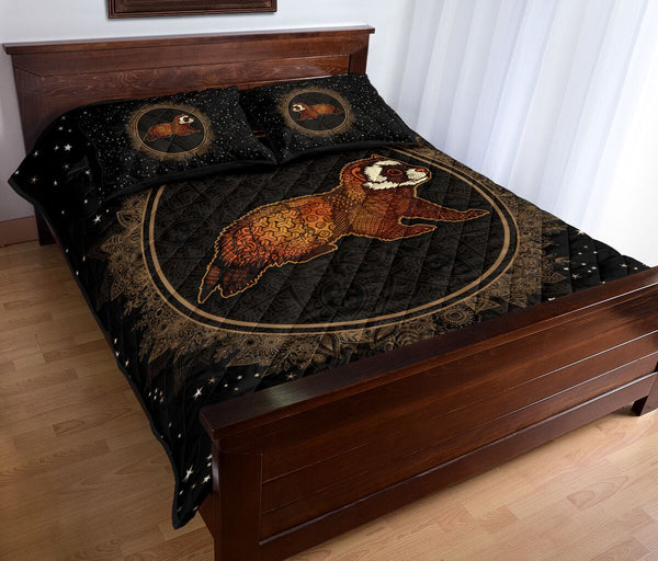 Quilt Bed Set - Ferret  - Love Quilt Bedding Set