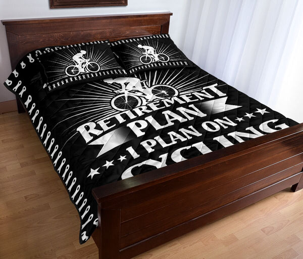 Cycling Plan - Bed Set - Love Quilt Bedding Set