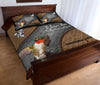 Hummingbird Animal Leather Quilt Bed Set - Love Quilt Bedding Set