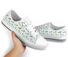 Dachshund Pattern - Low Top Shoe - Love Love Top Shoes