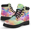 Dragonfly Sky Watercolor Asboots - Love All Season Boots