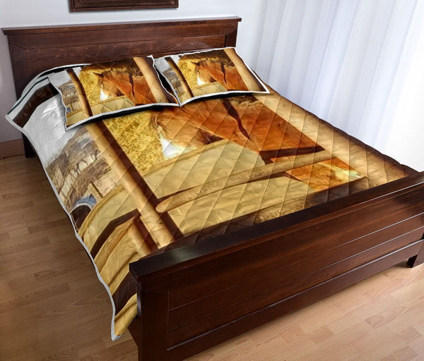 Horse Dry Soil Cracking 3d  - Love Quilt Bedding Set