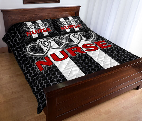 Nurse Heart - Bed Set - Love Quilt Bedding Set