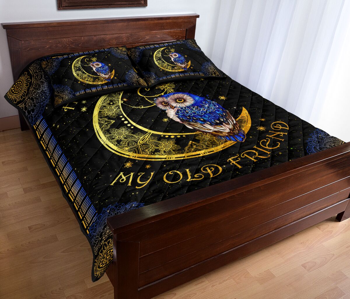 Old Moon Quilt Bed Set - Love Quilt Bedding Set