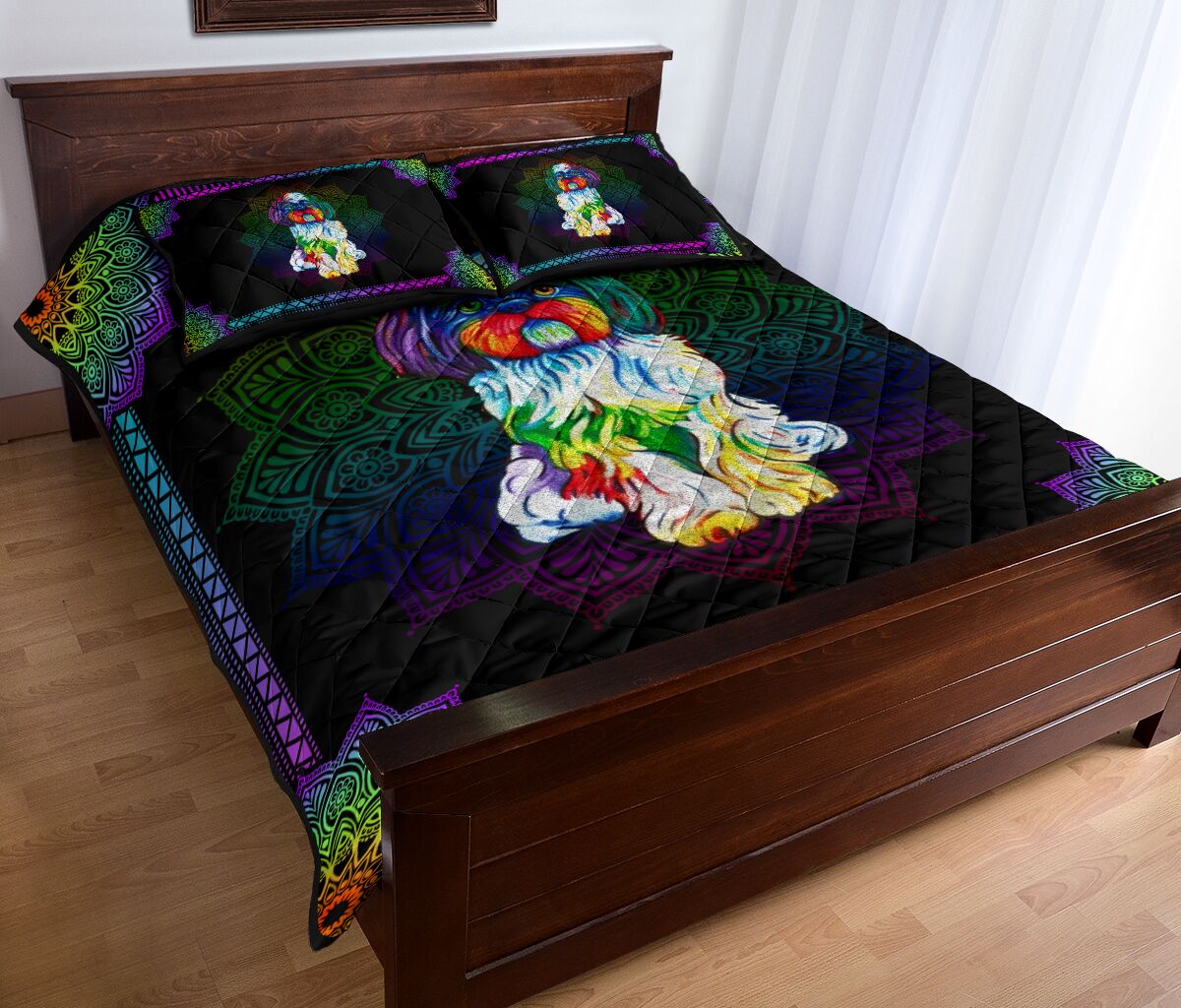 Quilt Bed Set - Yorkie 95 - Love Quilt Bedding Set