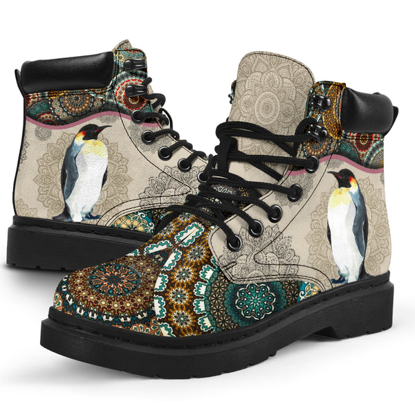 Penguin - Vintage Mandala Asboot Sky - Love All Season Boots