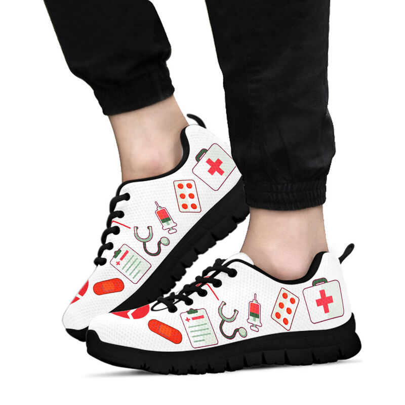 Nurse Sneakers, Runni- Love Sneakers