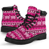 Pig Seamless Pattern Boots - Love All Season Boots