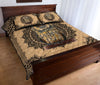 Owl Kraft Style Quilt Bed Set - Love Quilt Bedding Set