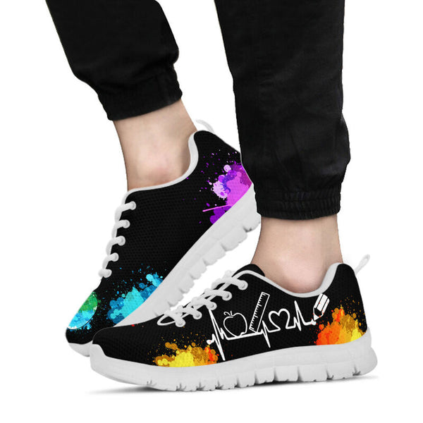 Teacher Art Kd Sneakers, Running Shoes, Shoes For Women, Shoes For Men, Custom Shoes, L- Love Sneakers
