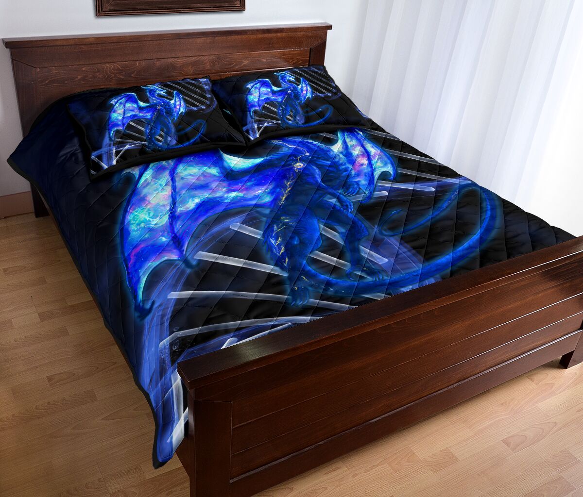Dragon Art Dna Quilt Bed Set - Love Quilt Bedding Set