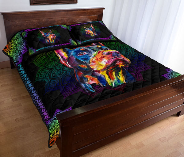 Quilt Bed Set - Dobermann 33 - Love Quilt Bedding Set