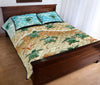 Turtles In The Beach - Bed Set - Love Quilt Bedding Set