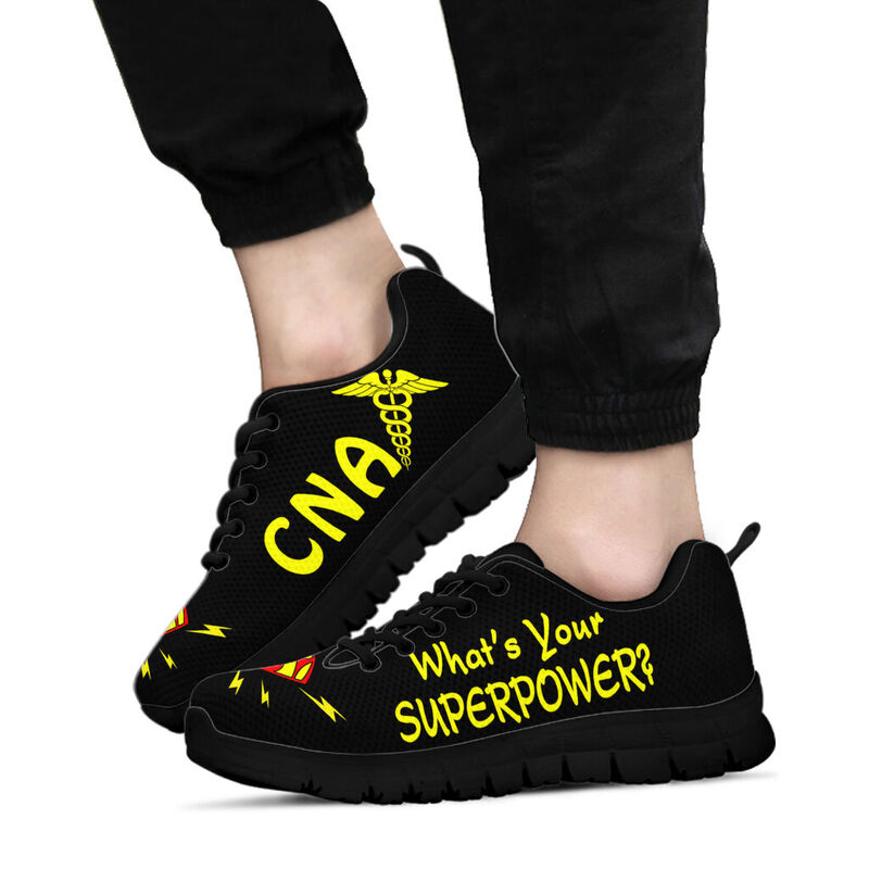 Cna- What's Your Superpower Sneakers, Running S- Love Sneakers