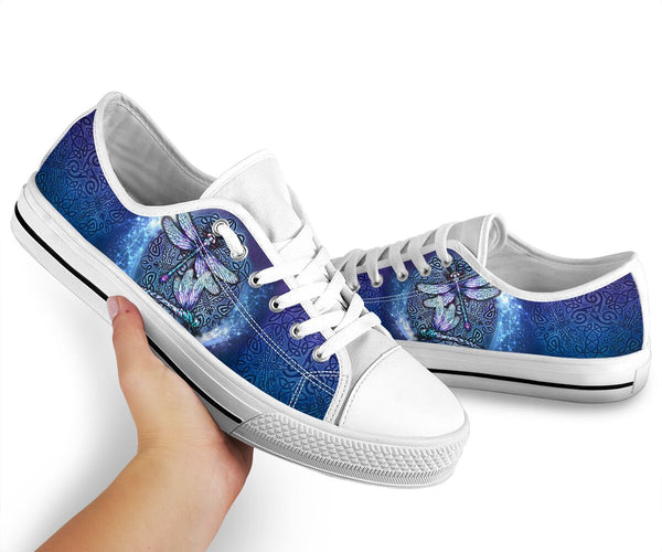 Dragonfly Celtic Knot Low Top -  Shoes