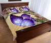 Butterfly Flower Tear Quilt Bed Set- Love Quilt Bedding Set