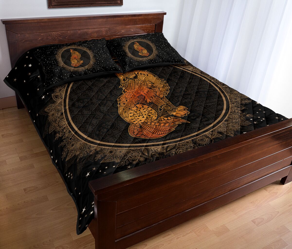 Quilt Bed Set - Wolf 2 - Love Quilt Bedding Set
