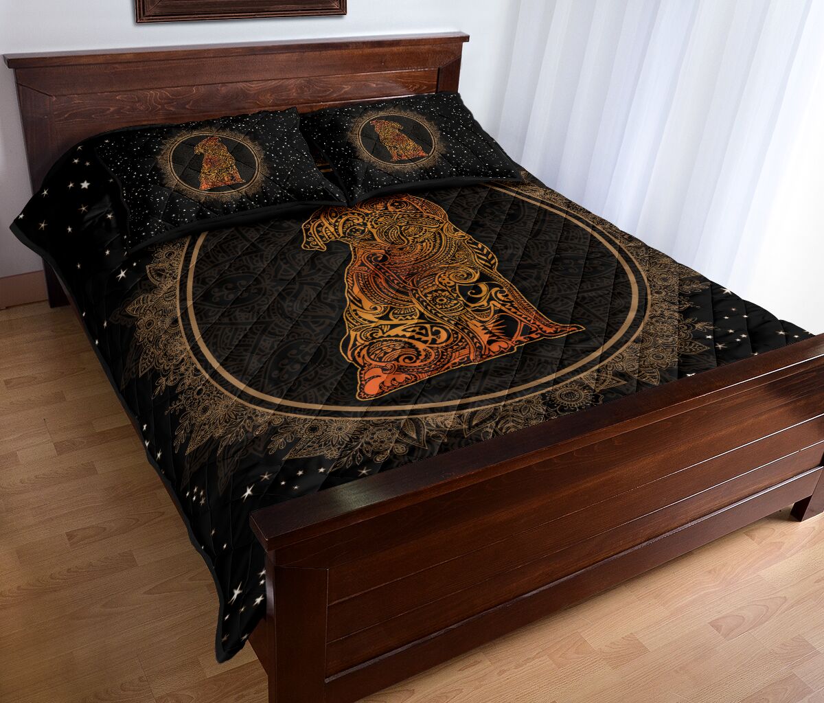 Quilt Bed Set - Pug 52 - Love Quilt Bedding Set
