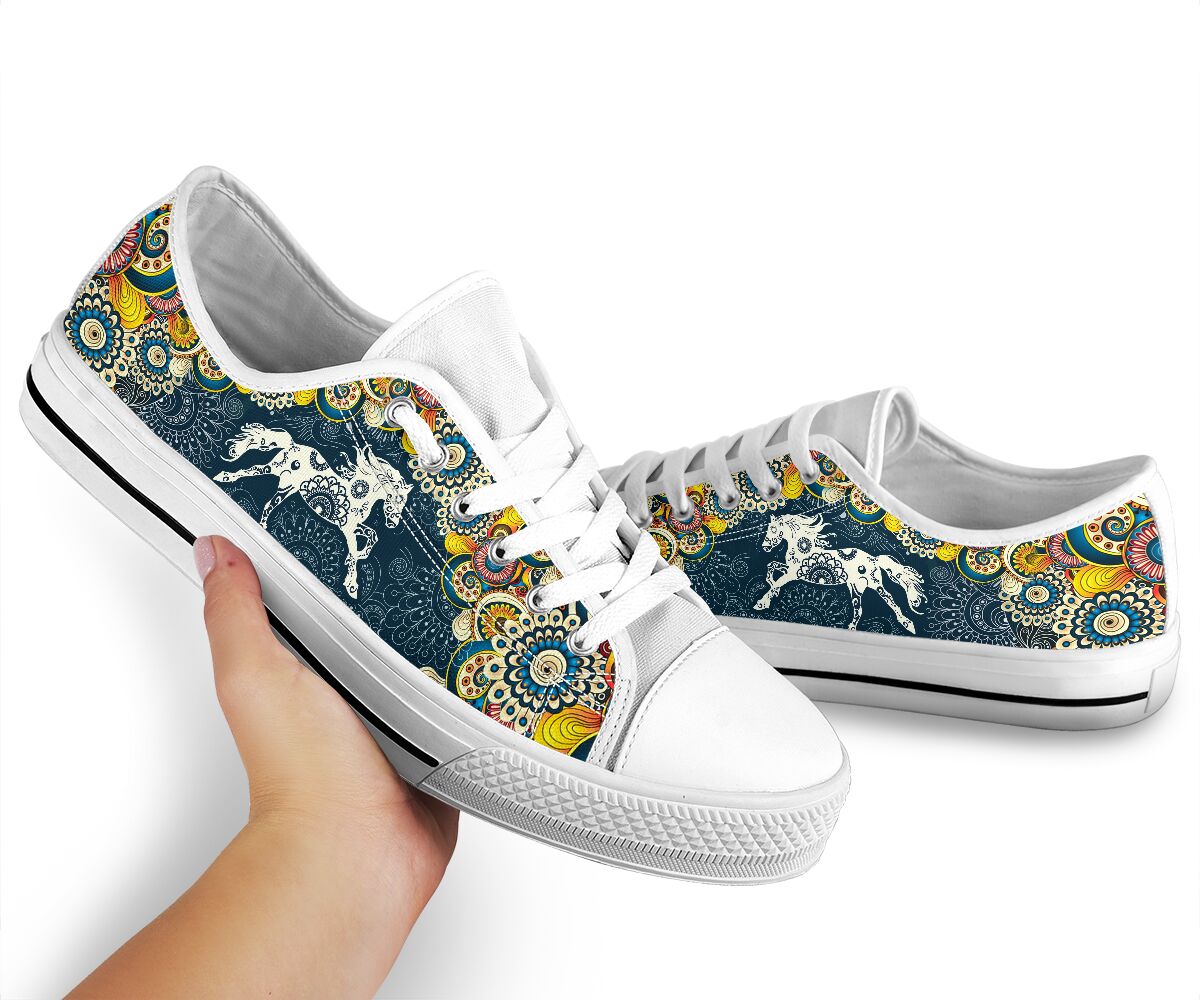 Horse Mandala FlowerShoes