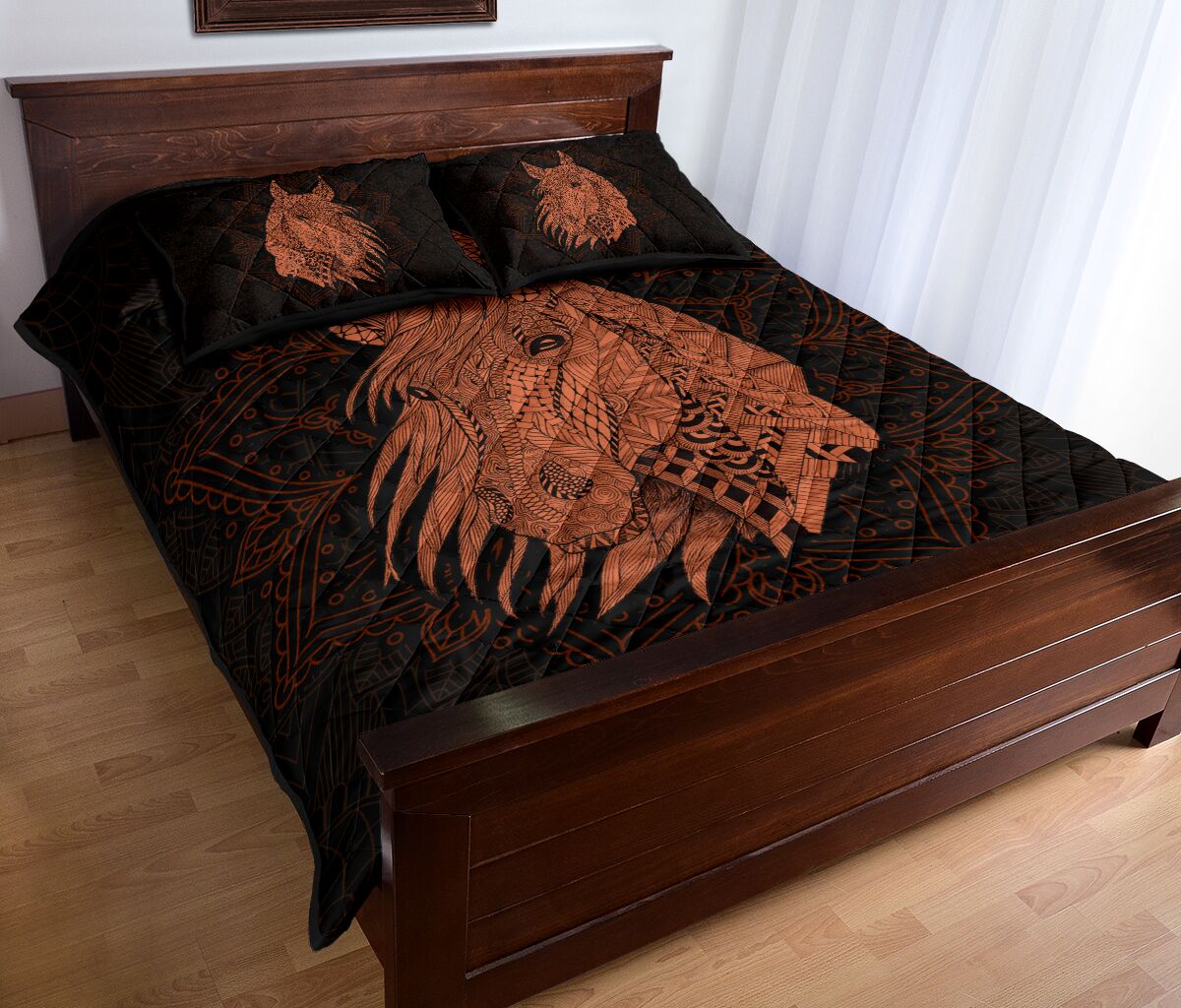 Horse Quilt Bed Set 51 - Love Quilt Bedding Set