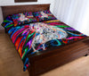 Fox Hippie Style Quilt Bed Set - Love Quilt Bedding Set