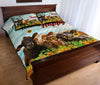 Cow Choose Happy - Bed Set - Nnl - Love Quilt Bedding Set