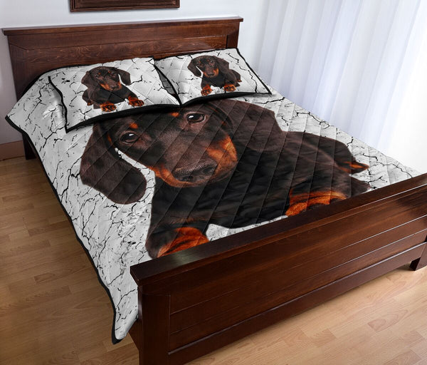 Dachshund Lying - Bed Set - Love Quilt Bedding Set