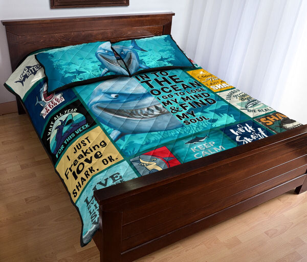 Shark My Soul - Bed Set - Love Quilt Bedding Set