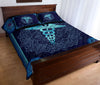 Nurse Mandala Blue - Bed Set - Love Quilt Bedding Set