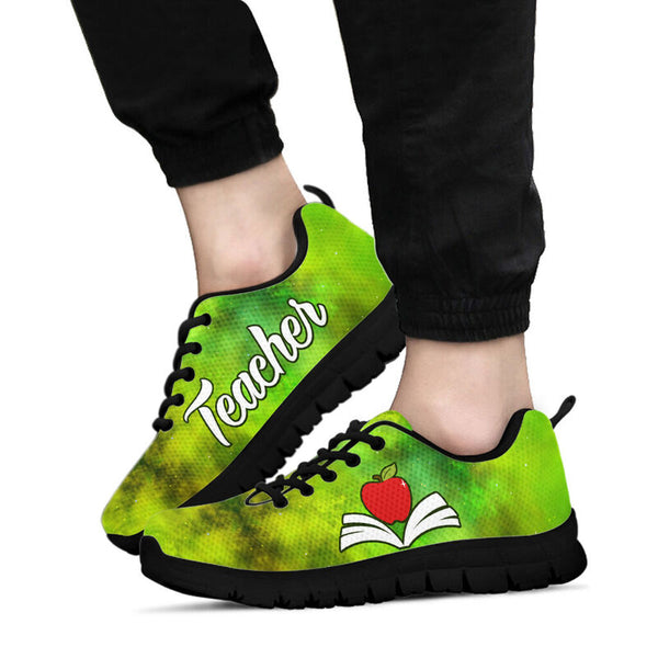 Teacher- Galaxy Kd Sneakers, Running Shoes, Shoes For Women, Shoes For Men, Custom Shoes, L- Love Sneakers
