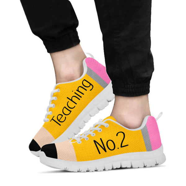 Teaching No.2 Sneakers, Running Shoes, Shoes For Women, Shoes For Men, Custom Shoes, L- Love Sneakers